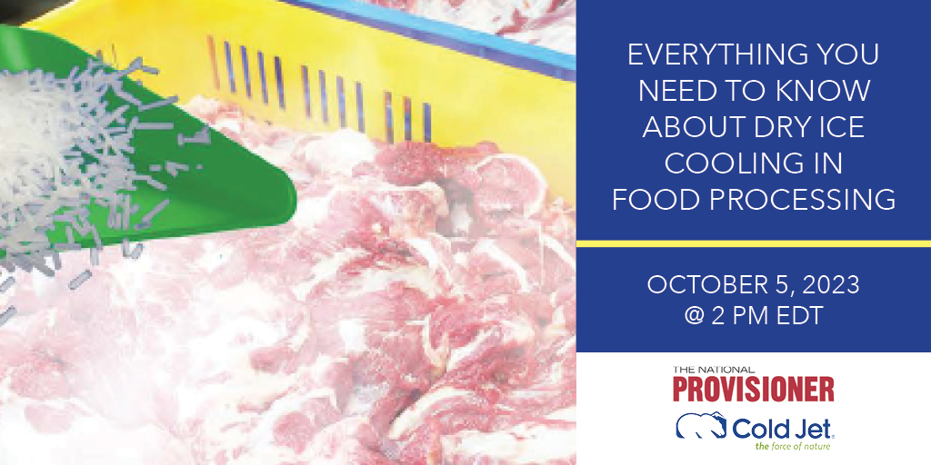 Everything You Need to Know About Dry Ice Cooling in Food Processing