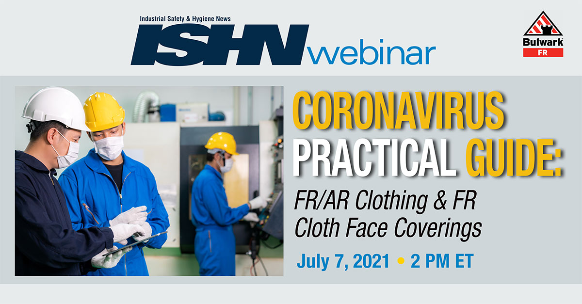Coronavirus Practical Guide FR/AR Clothing & FR Cloth Face Coverings
