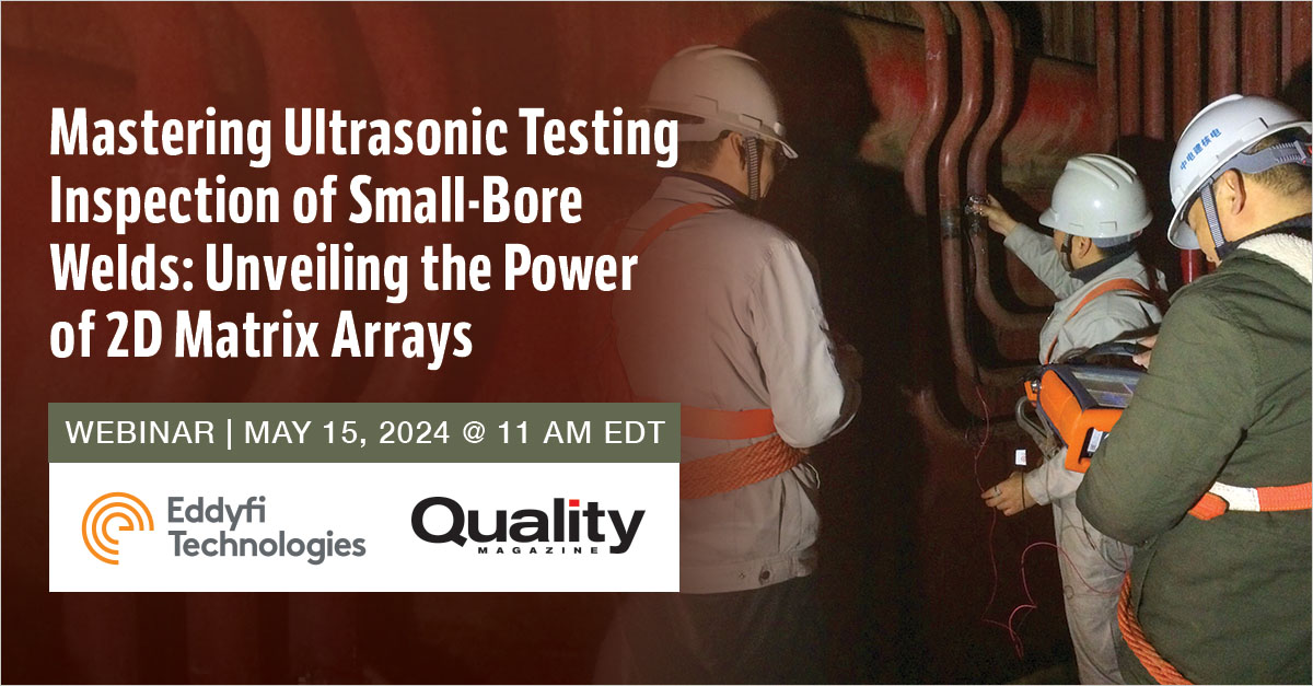 Mastering Ultrasonic Testing Inspection of Small-Bore Welds: Unveiling ...