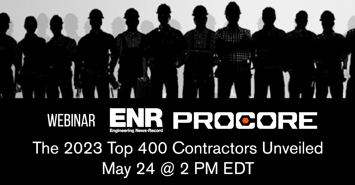 The 2023 Top 400 Contractors Unveiled Registration