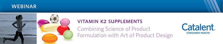 Vitamin K2 Supplements: Combining Science of Product Formulation with Art of Product Design. 
