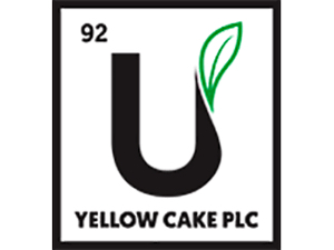 Yellow Cake PLC Logo